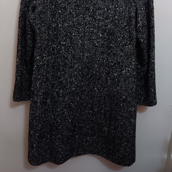 Cinzia Rocca Black and White Made in Italy Wool Alpaca Coat – sz 6 - Picture 5 of 11